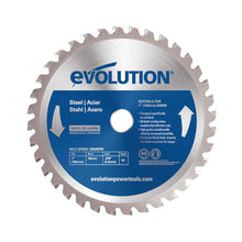 Lame Acier Evolution de 180mm, 36 Dents, Alésage de 20 mm de carbure de tungstène (convient aux Scies Circulaires & Scies À Tronçonner)