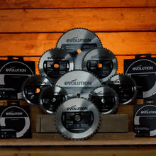 Lame bois TCT 355mm Evolution 60 dents alésage 25,4mm pour scie à tronçonner