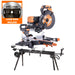 Pack Evolution : Scie à onglet double biseau R255SMS-DB+ avec lame multi-matériaux TCT de 255mm + Support PLUS + Lame expert bois