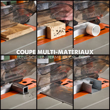 Scie sur table Evolution R255TBL 255mm 1650W avec lame multi-matériaux TCT (GRADE B)