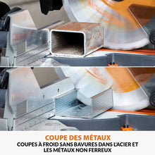 Scie à onglet de 255mm sans fil double biseau R255SMS-DB-Li avec lame multi-matériaux TCT (outil nu)