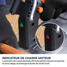 Scie à béton électrique R150DCT-PRO de 150mm avec système d'arrosage et disque diamanté haute résistance