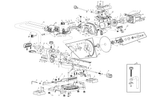Evolution R185SMS Scie à onglet radiale - Pièces détachées