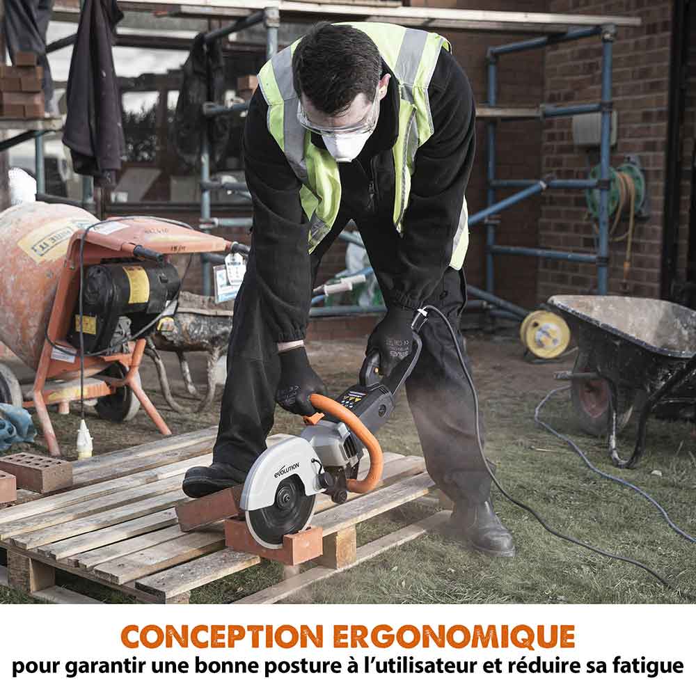 Scie à béton R230DCT Evolution 230mm (sans disque) (GRADE B)