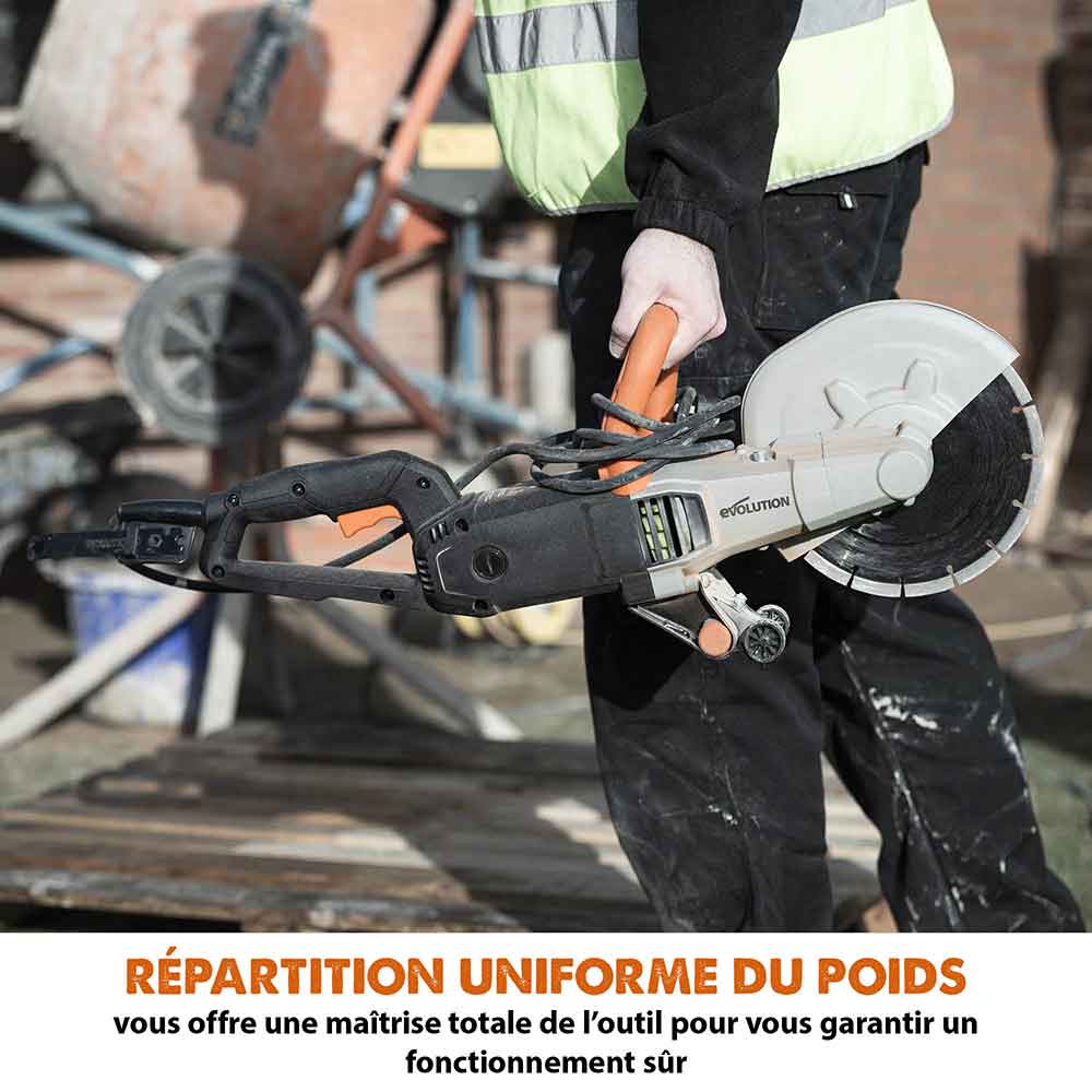 Scie à béton R230DCT Evolution 230mm (sans disque) (GRADE B)