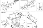Evolution R255SMS-DB-Li - Pièces détachées (Section de base)