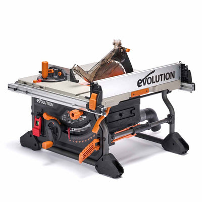 Scie sur table Evolution R255TBL 255mm 1650W avec lame multi-matériaux TCT (GRADE B)