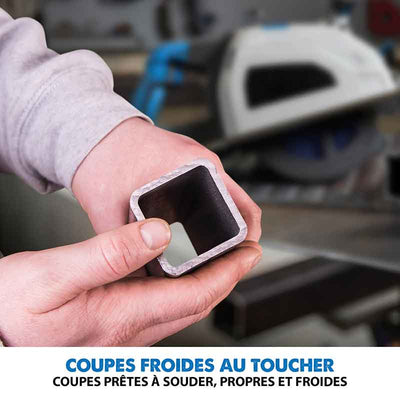 Pack Evolution : Scie circulaire 210mm Evolution S210CCS pour la découpe du métal avec guide de coupe 2.8m ST2800-G2