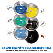 Pack Evolution : Scie à tronçonner 355mm Evolution S355CPS pour la découpe du métal + Support