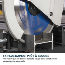 Pack Evolution : Scie à tronçonner 355mm Evolution S355CPSL pour la découpe du métal + Support
