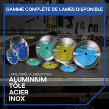 Pack Evolution : Scie à tronçonner 355mm Evolution S355CPSL pour la découpe du métal + Support