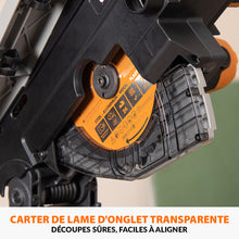 Scie à onglet avec table 210mm Evolution R210MTS-G2 210mm avec Lame multi-matériaux TCT