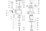 Evolution EVOMAG42 Perceuse magnétique - Pièces détachées (Boîtier moteur)