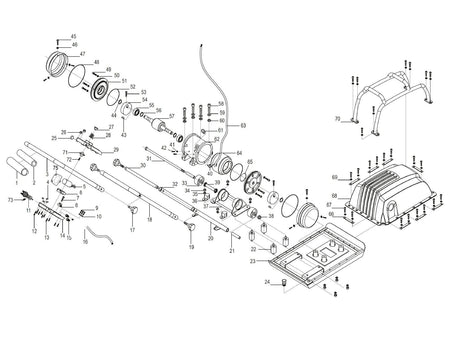 Evolution H320-E Plaque vibrante électrique - Pièces détachées