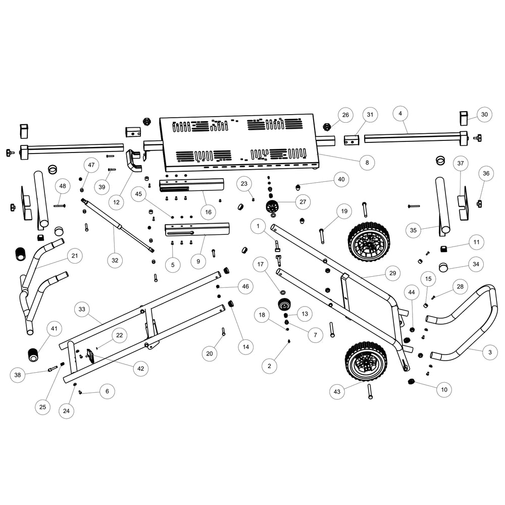 MCS Support pour S355MCS / S14MCS - Pièces détachées