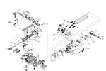 Evolution R210SMS & R210SMS+ Scie à onglet radiale - Pièces détachées (Section de base) (Jan 2018)