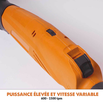 Pack Evolution : Ponceuse à plâtre télescopique R225DWS + Aspirateur 15L pour déchets secs et humides avec démarrage automatique