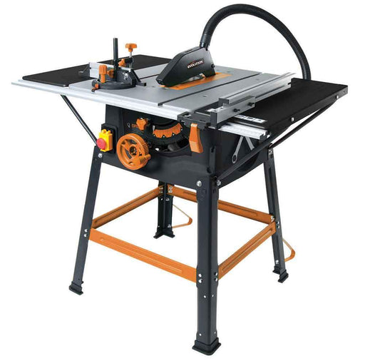 Scie sur table 255mm Evolution R255MTS avec lame multi-matériaux TCT