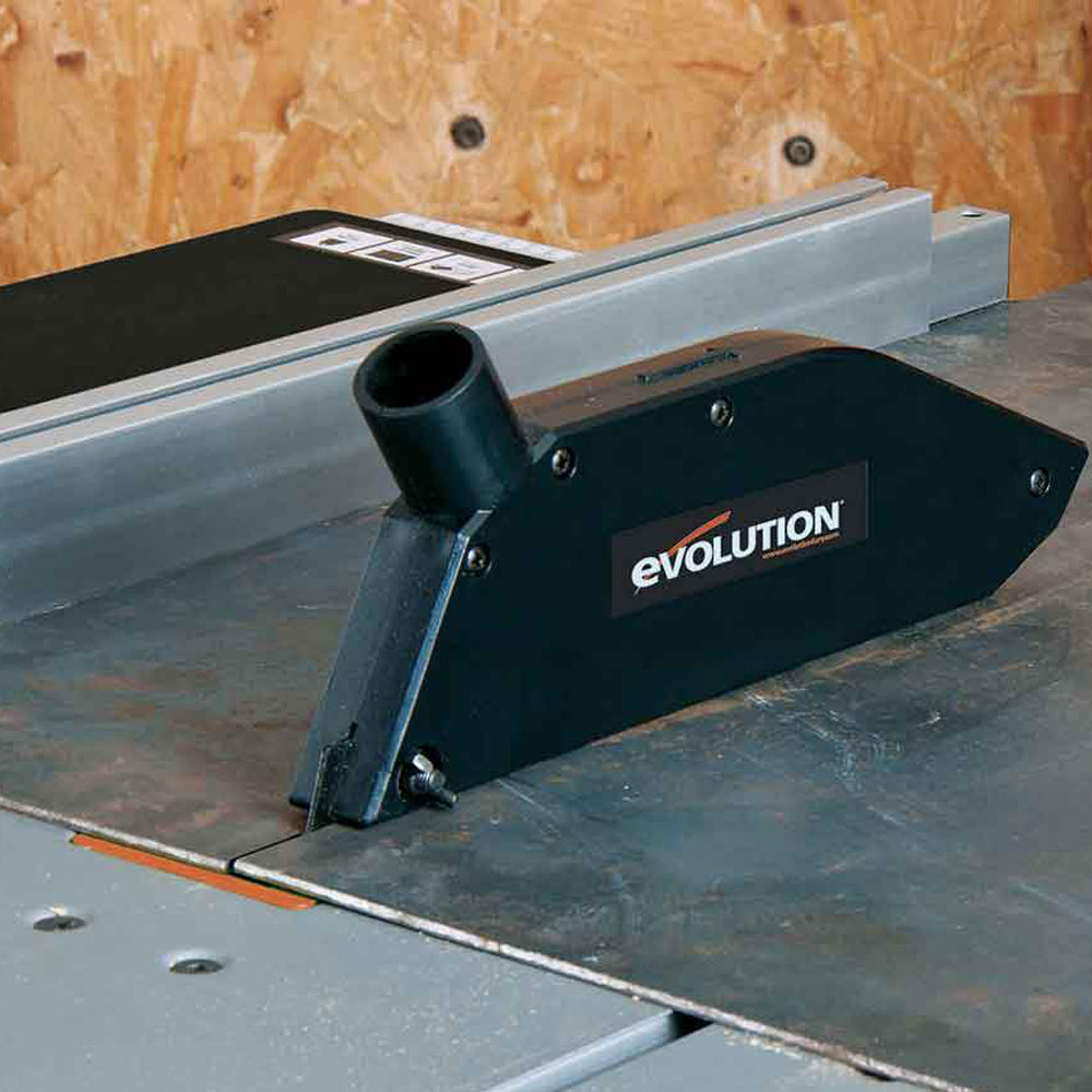 Scie sur table 255mm Evolution R255MTS avec lame multi-matériaux TCT