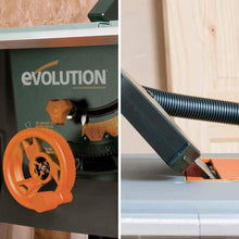 Scie sur table 255mm Evolution R255MTS avec lame multi-matériaux TCT