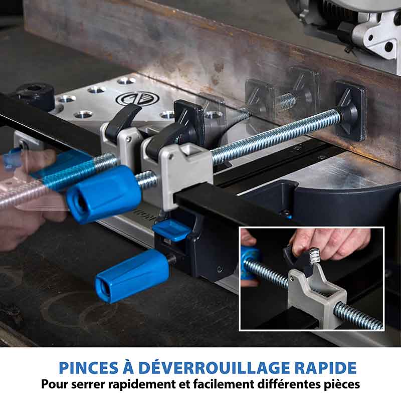 Pack Evolution : Scie à onglet 355mm Evolution S355MCS avec 4 lames
