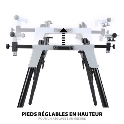 Support universel Evolution pour scie à tronçonner