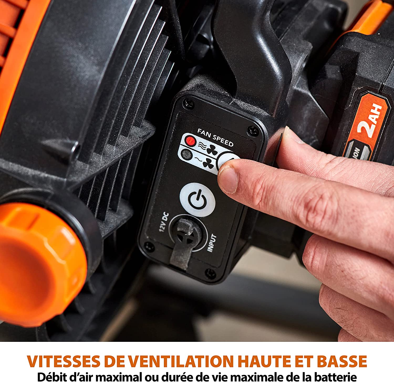 Ventilateur sans fil Evolution R240FAN-Li sans batterie ni chargeur