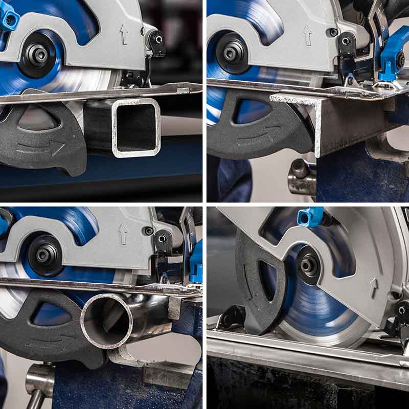 Scie circulaire 185mm Evolution S185CCSL pour la découpe du métal