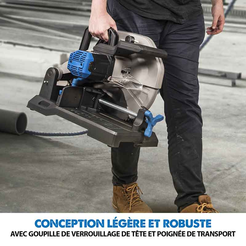 Scie à tronçonner 355mm Evolution S355CPS pour la découpe du métal