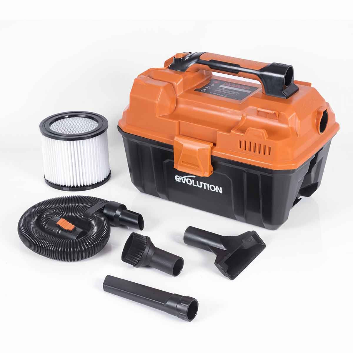Aspirateur sans fil 11L Evolution R11VAC-Li pour déchets secs et humides avec batterie 4Ah et chargeur