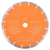 Disque diamant premium segmenté 230mm alésage 22,2mm Evolution pour scie à béton
