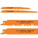 Kit de 2 lames à bois Evolution pour Scie sabre